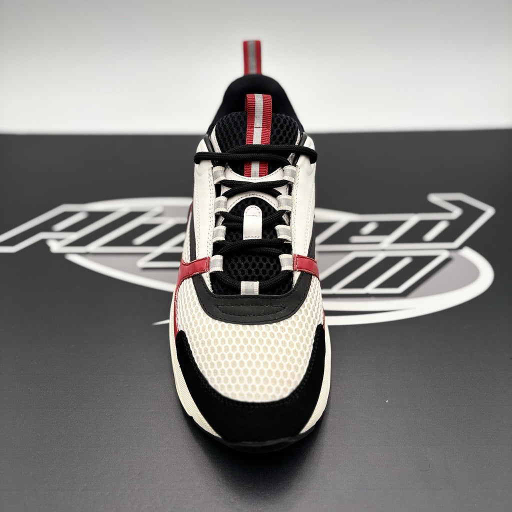 Size 42 (9 US) - Dior B22 Sneaker ' White, Red ' | GOOD CONDITION!