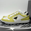 Size 8 UK (9 US) - Prada Downtown Low Leather ' Bianco Cedro ' | WORN ONCE!