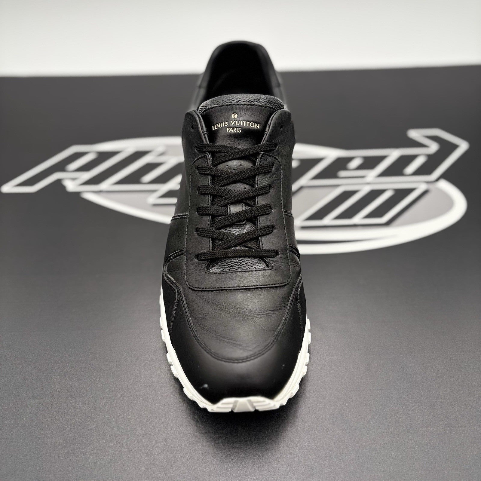 Size 9.5 LV (10.5-11 US) Louis Vuitton Runaway ' Black White ' | GREAT COND!