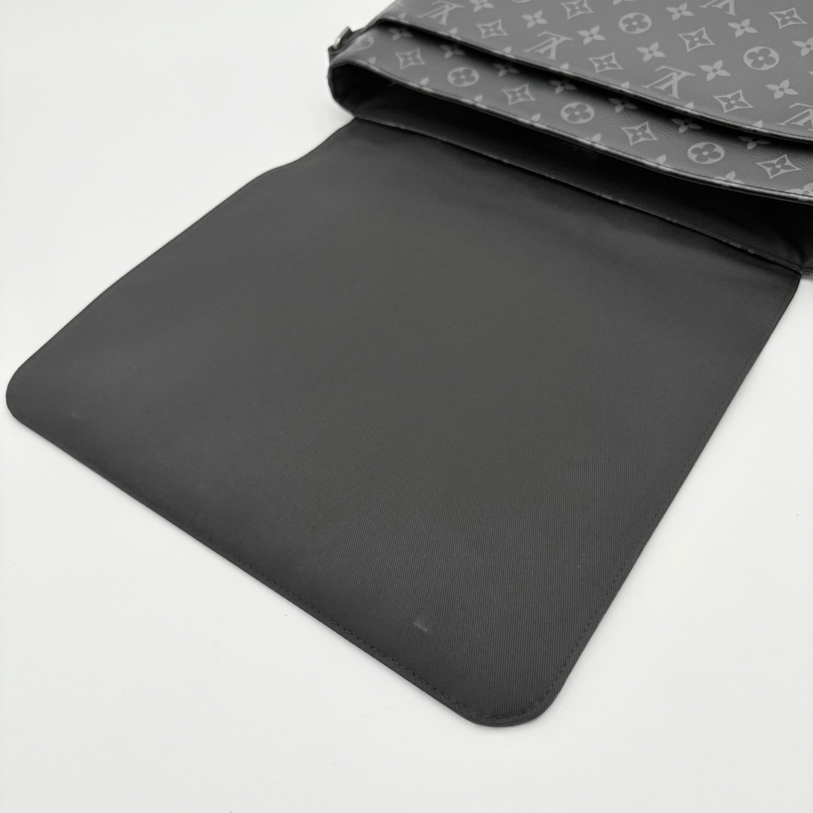 Louis Vuitton District Monogram Eclipse Messenger Bag ' Black ' | SUPER CLEAN!