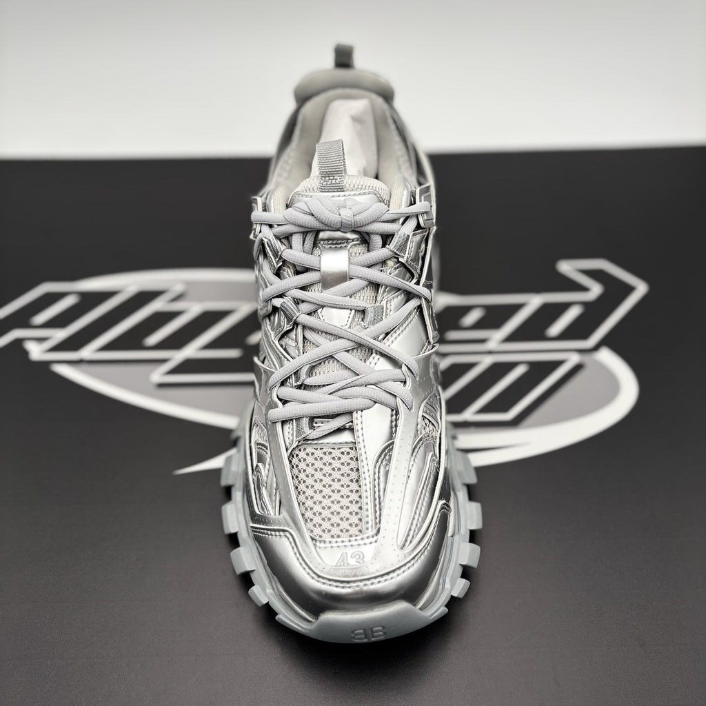 Size 43 EU (10 US) - Balenciaga Track ' Triple Silver ' | BRAND NEW!