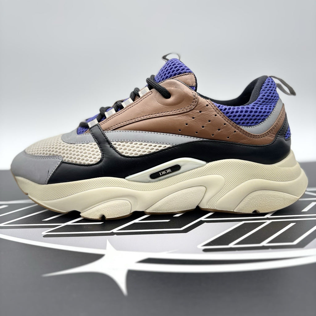 Size 45 (US 12) - Dior B22 Sneaker ' Coffee Violet ' | GOOD CONDITION!