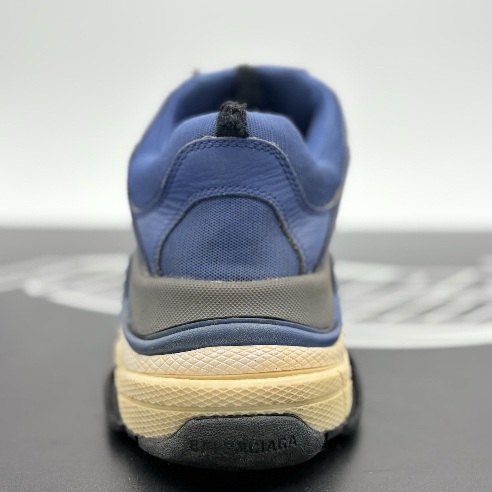 Size 47 (14 US) - Balenciaga Triple S ' Cool Blue Grey '