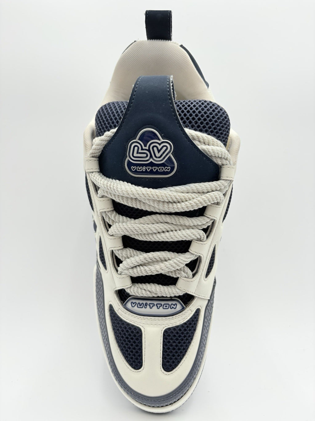 Size 8 LV (9-9.5 US) - Louis Vuitton Skate ' Marine ' | GOOD CONDITION