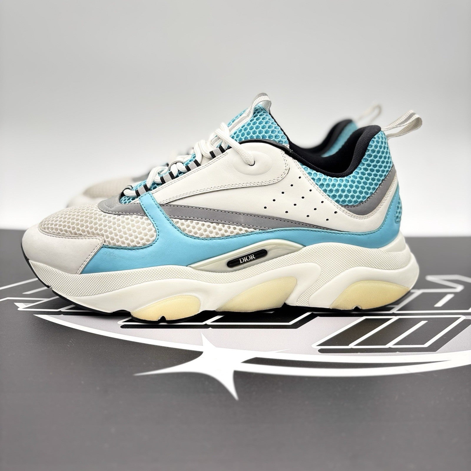 Size 45 EU (12 US) - Dior B22 ‘ White, Teal’ | GREAT CONDITION!