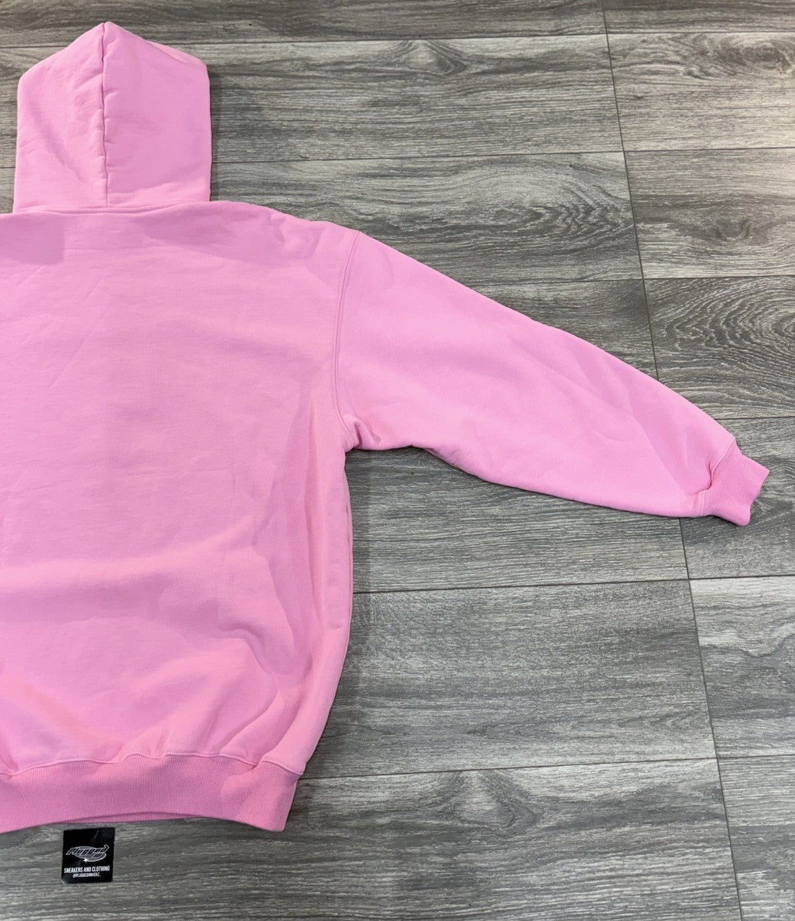 Size Small - Balenciaga Embroidered Logo Hoodie ' Pink '