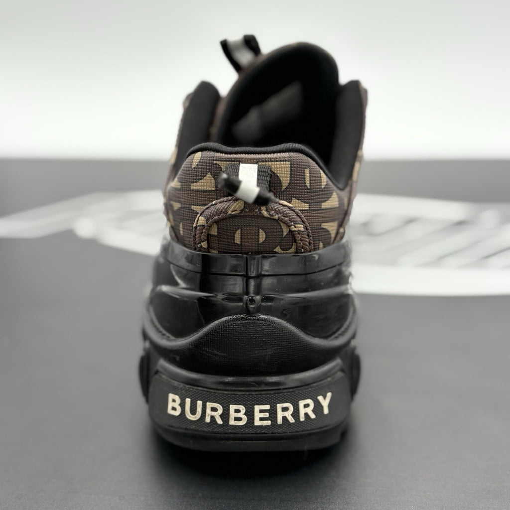 Size 40.5 (7.5 US) Burberry Arthur Low-Top  ' Monogram Print ' | GREAT CONDITION