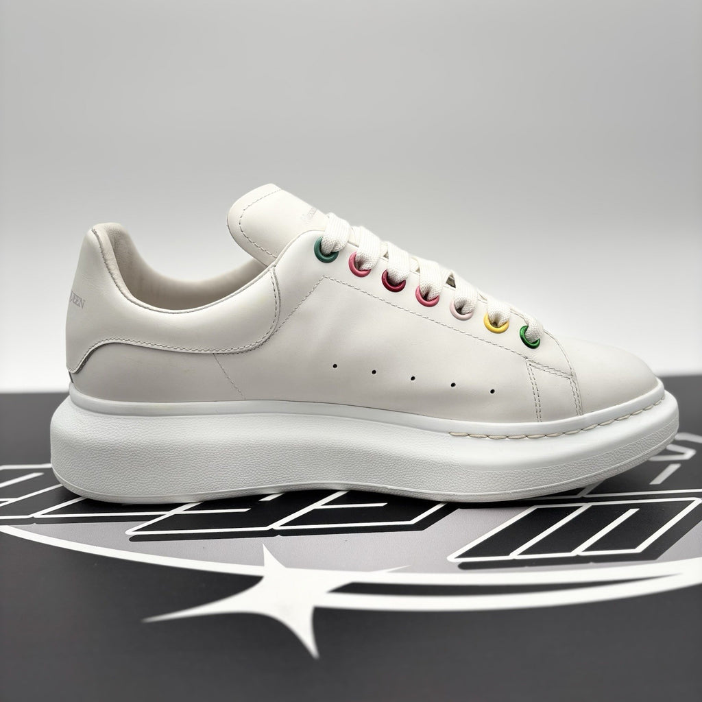 Size 43 (10 US) Alexander McQueen Oversized ' White, Multicolor ' | GREAT COND!