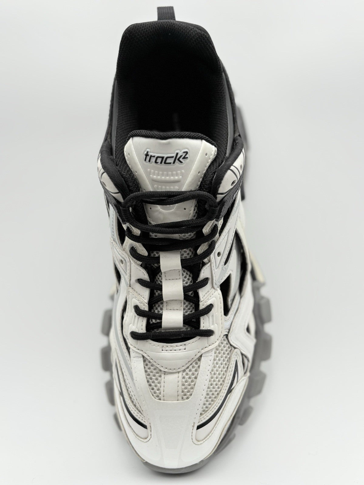 Size 45 (12 US) - Balenciaga Track 2 Trainer ' White Black ' | GREAT CONDITION!