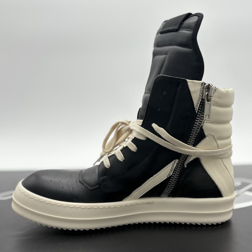 Size 41 (8 US) Rick Owens Geobasket Leather High Top | SUPER CLEAN!