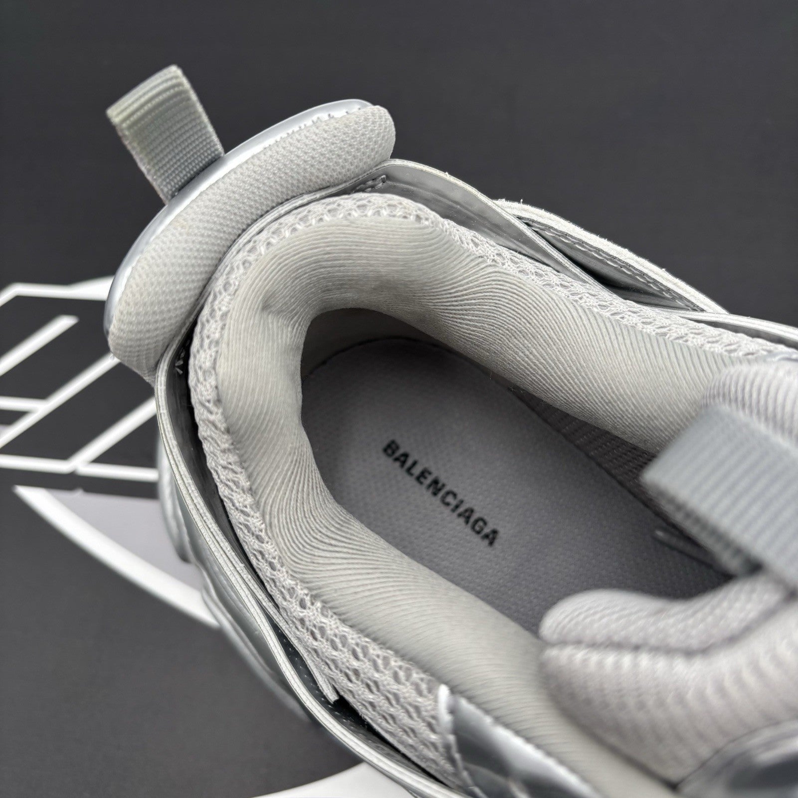 Size 42 EU (9 US) - Balenciaga Track ' Triple Silver ' | BRAND NEW!