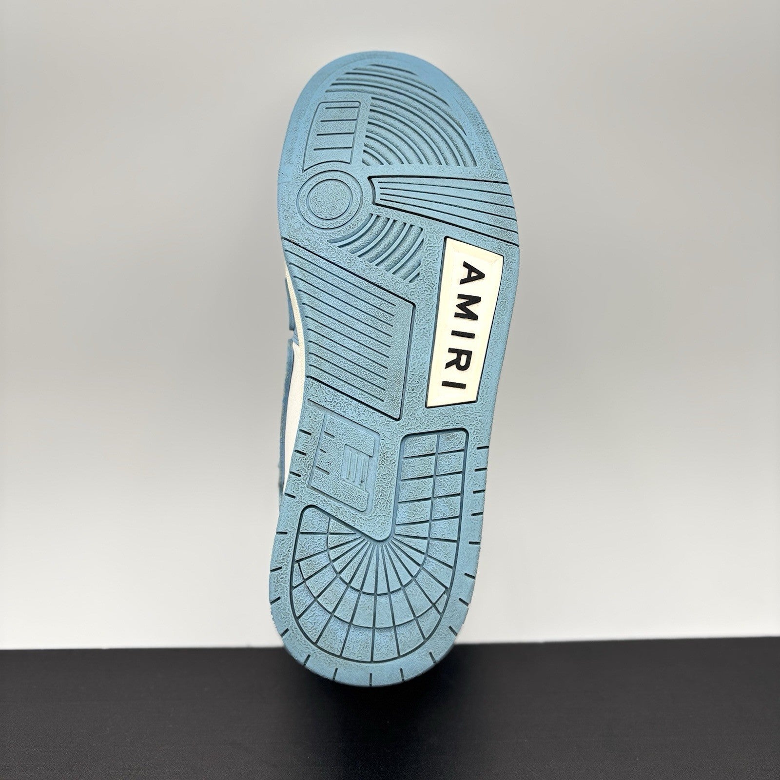 Size 46 (13 US) - Amiri Skel High Top ' Powder Blue White ' | GOOD CONDITION!