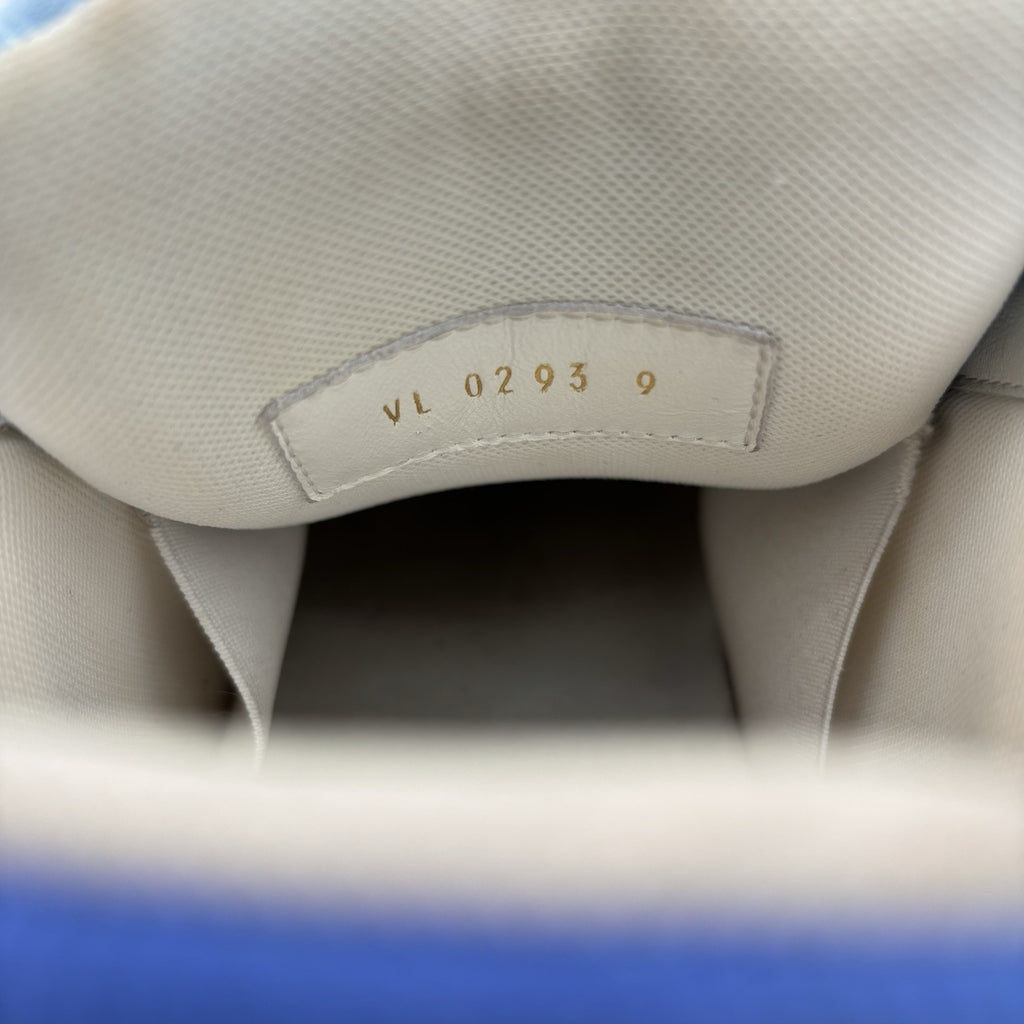 Size 9 LV (10-10.5 US) - Louis Vuitton Maxi ' Blue, Teal ' | GREAT CONDITION!