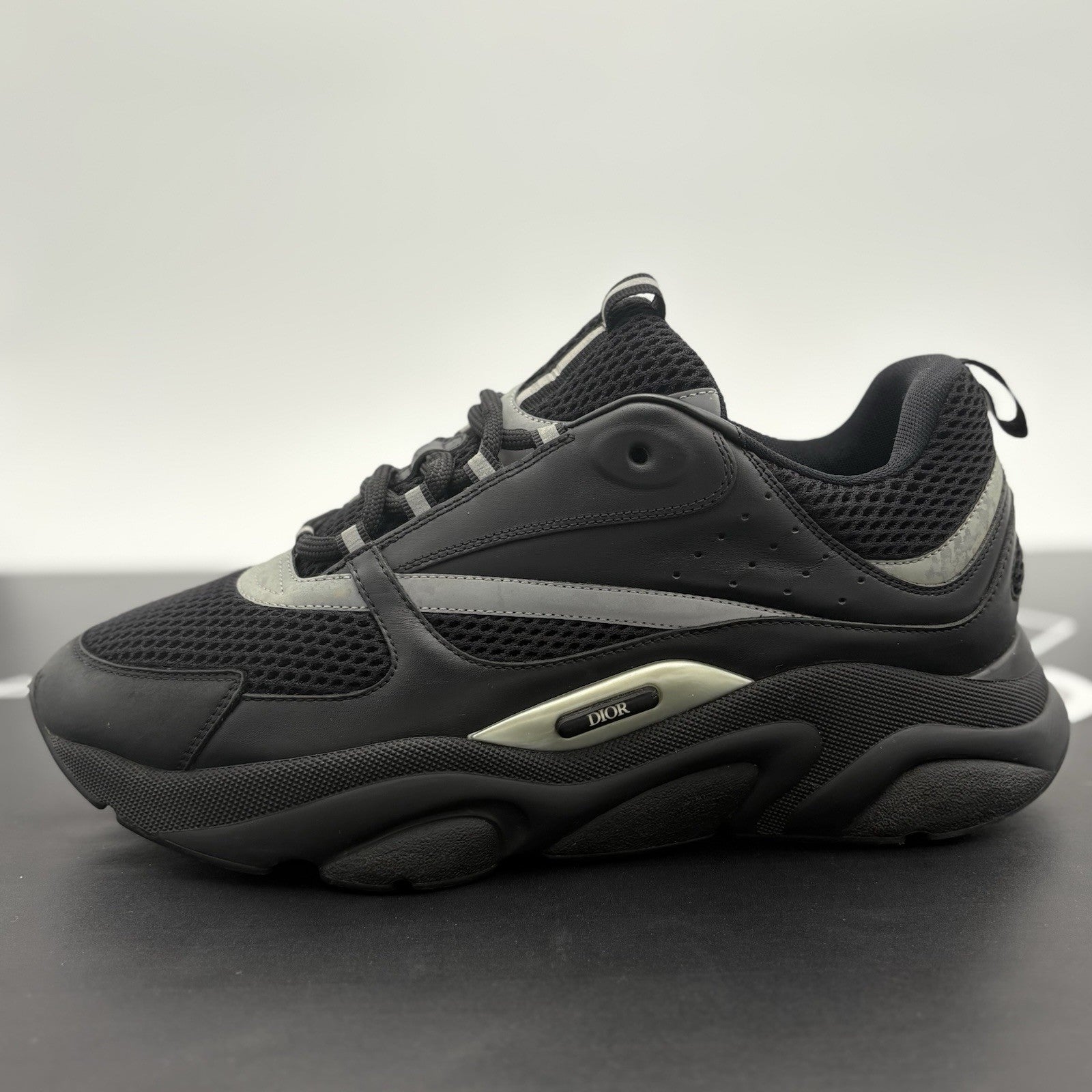 Size 45 (12 US) - Dior B22 Sneaker ' Black ' | SUPER CLEAN!