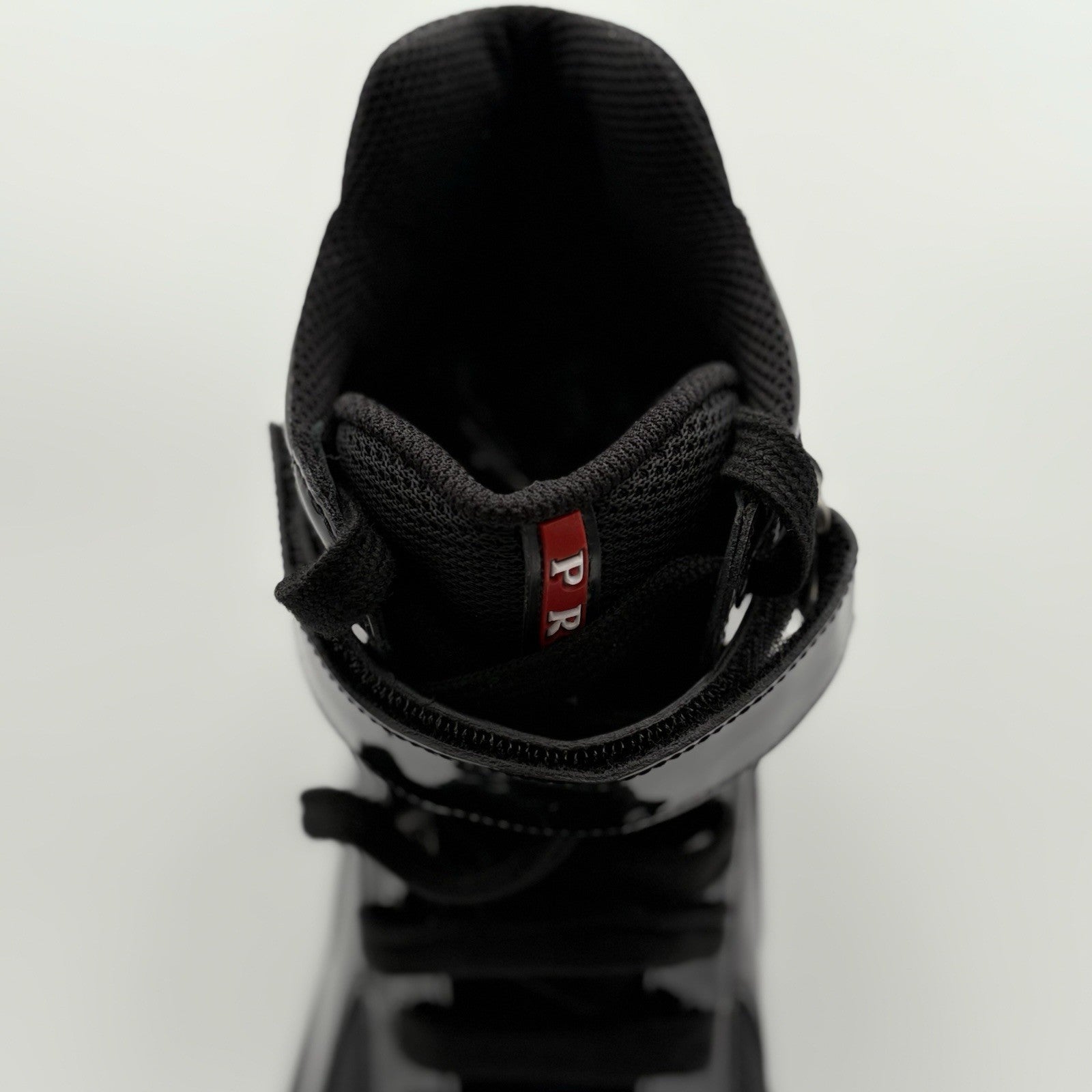 Size 10.5 UK (11.5 US) - Prada Cup High Top ' Black ' | BRAND NEW!