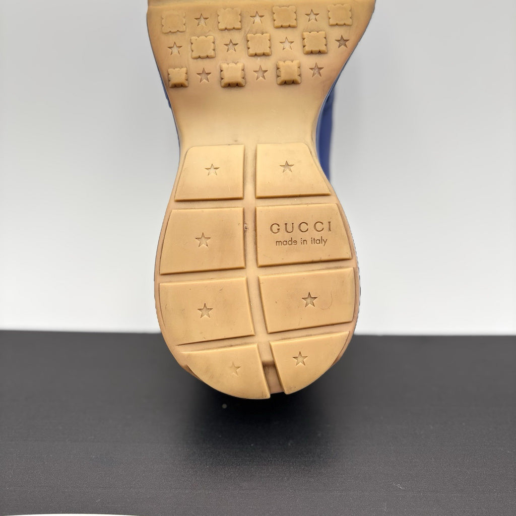 Size 8 G (8.5 US) - Gucci Rhyton MLB Edition ' New York Yankees Blue '