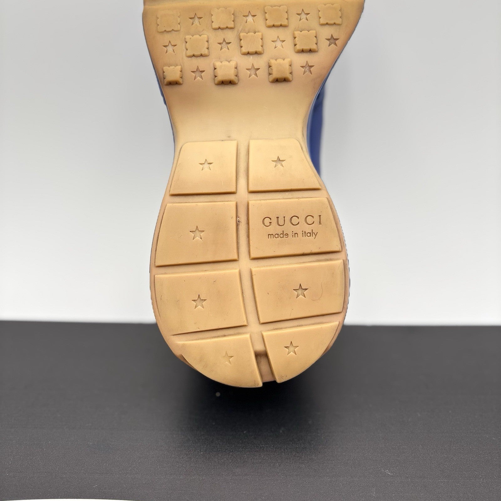 Size 8 G (8.5 US) - Gucci Rhyton MLB Edition ' New York Yankees Blue '