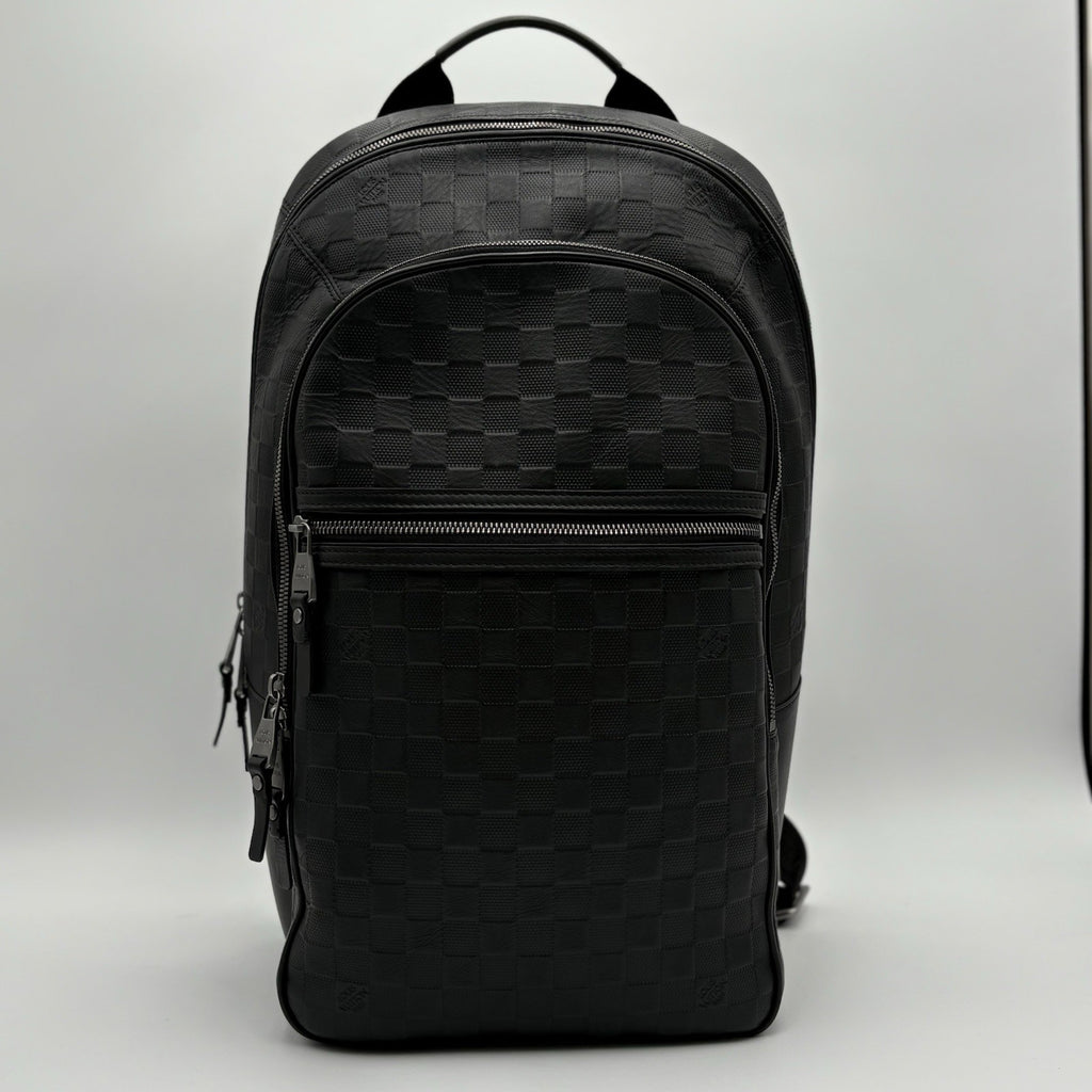 Louis Vuitton Michael NM Backpack Damier Inifi Leather ' Black '