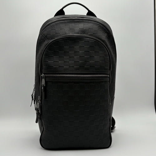 Louis Vuitton Michael NM Backpack Damier Inifi Leather ' Black '