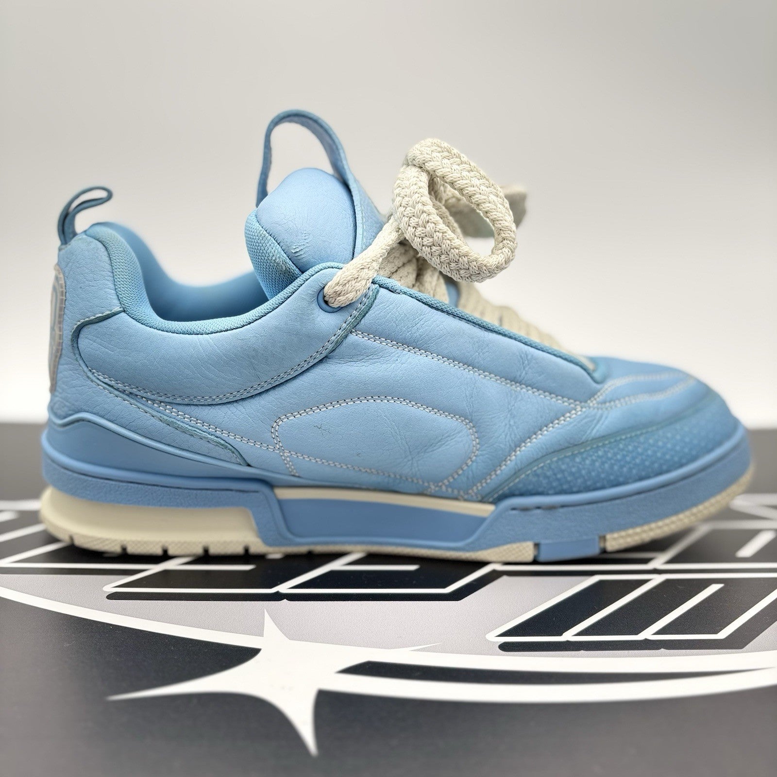 Size 9.5 LV (10.5-11 US) Louis Vuitton Skate ' Sky Blue ' | GOOD CONDITION!