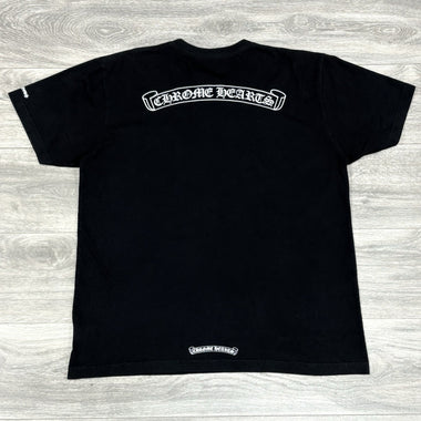 Scroll Logo T- Shirt Black