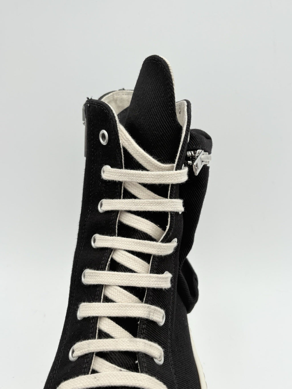 Size 40 (7 US) Rick Owens Ramones Cargo ' Black Milk ' | SUPER CLEAN!