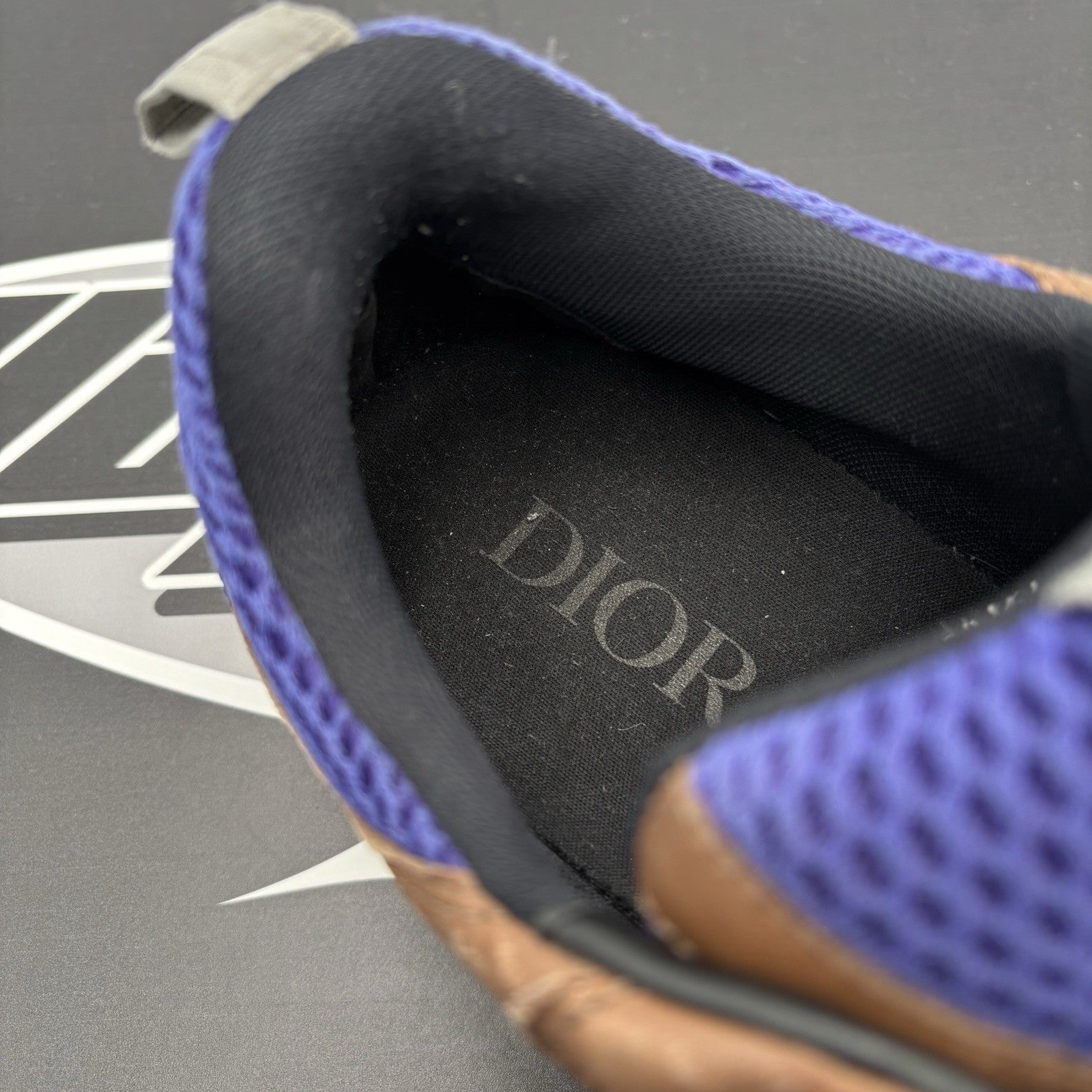 Size 45 (US 12) - Dior B22 Sneaker ' Coffee Violet ' | GOOD CONDITION!