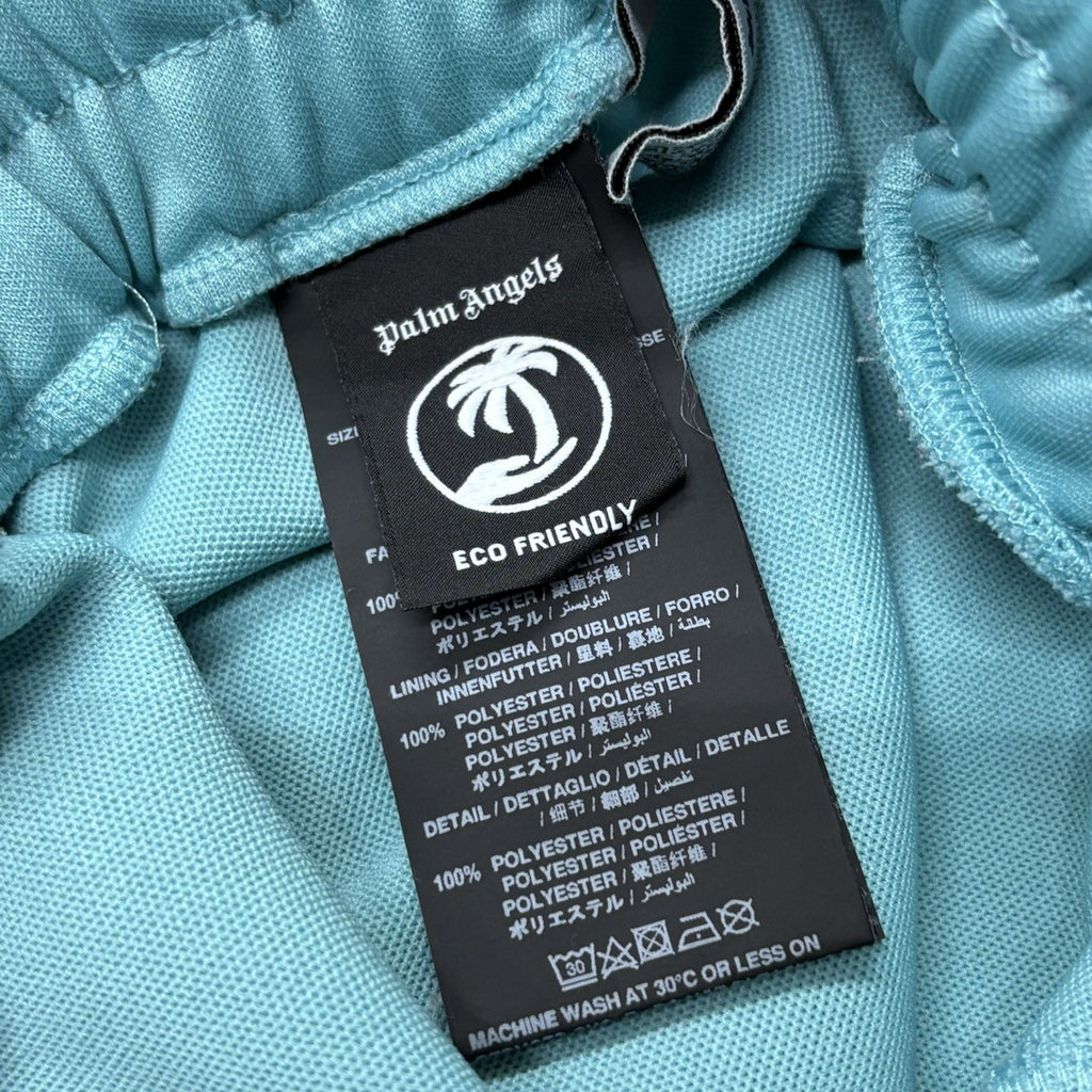 Size Small - Palm Angels Classic Track Pants ' Light Blue Off White '