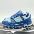 Size 6 LV (7-7.5 US) - Louis Vuitton Trainer ' Blue ' | GREAT CONDITION!