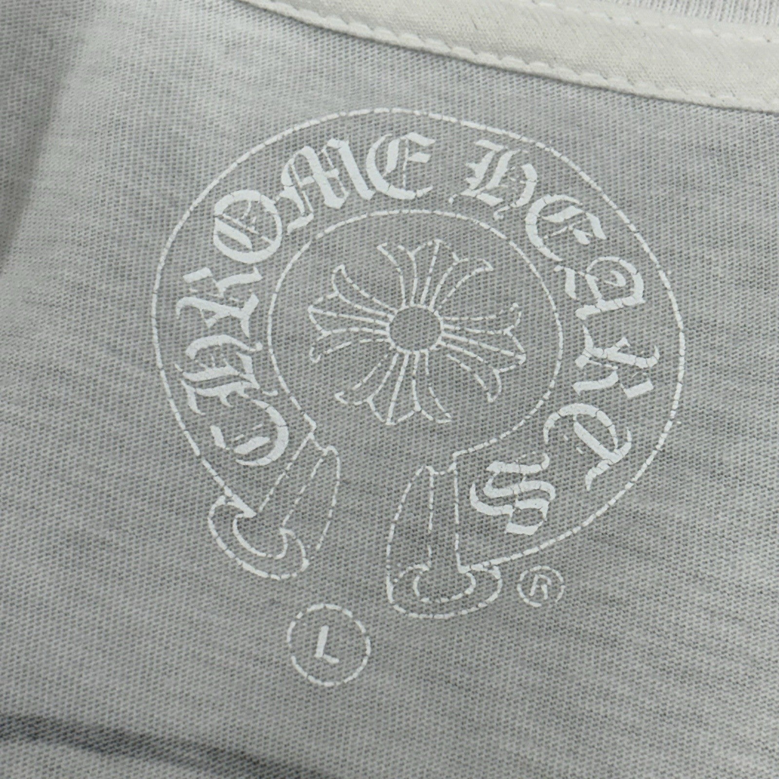 Size Large - Chrome Hearts Gradient Logo T-Shirt ' White ' | GREAT CONDITION!