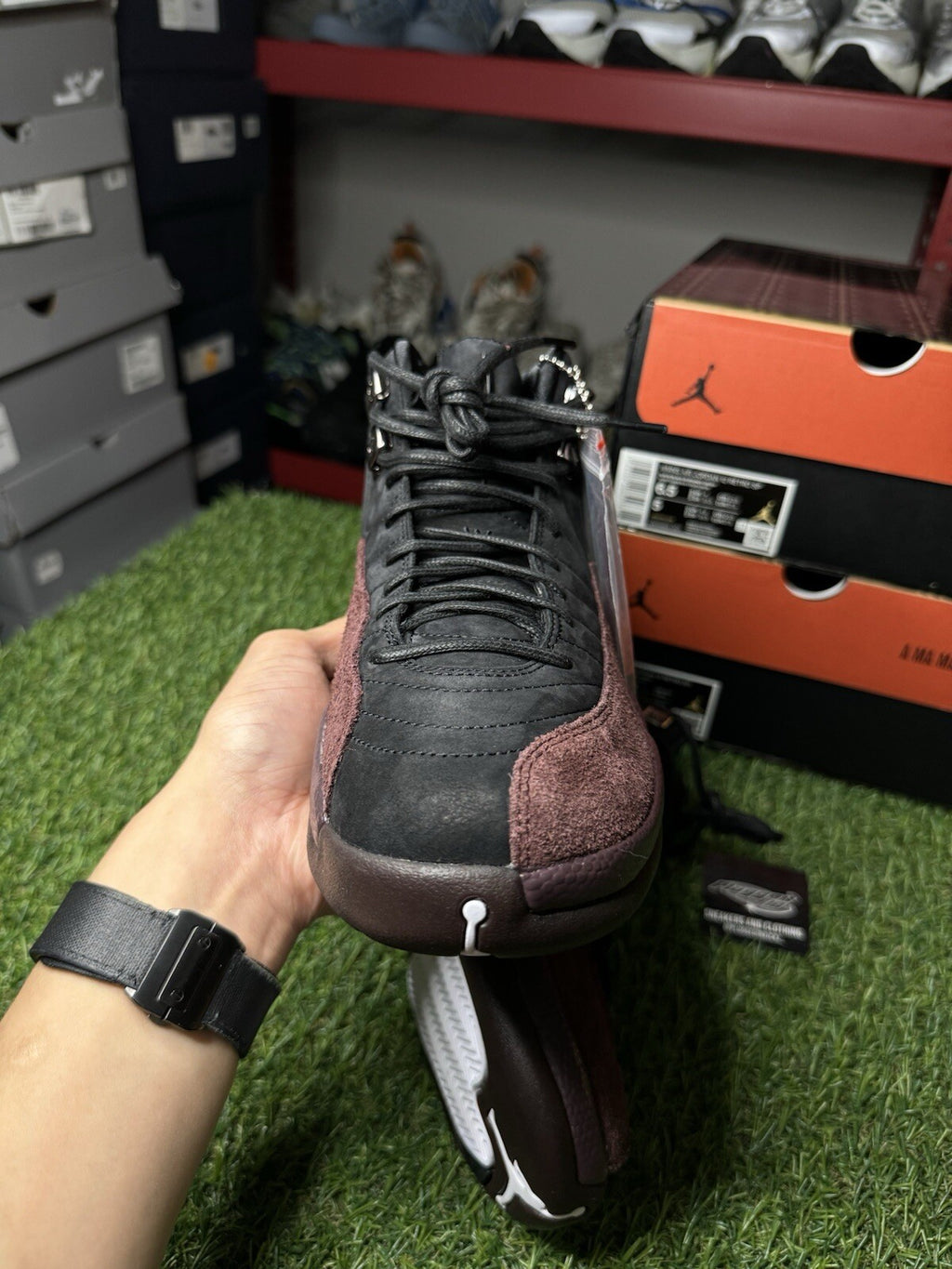 Air Jordan 12 Retro A Ma Maniere Black DV6989-001IN