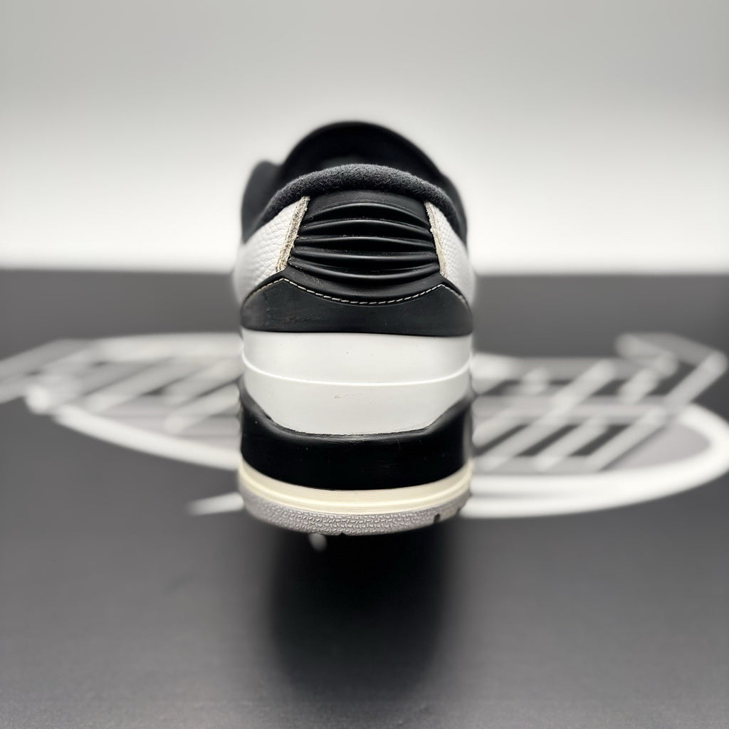 Size 11 - Air Jordan 2 Low ' White Black ' | GOOD CONDITION!