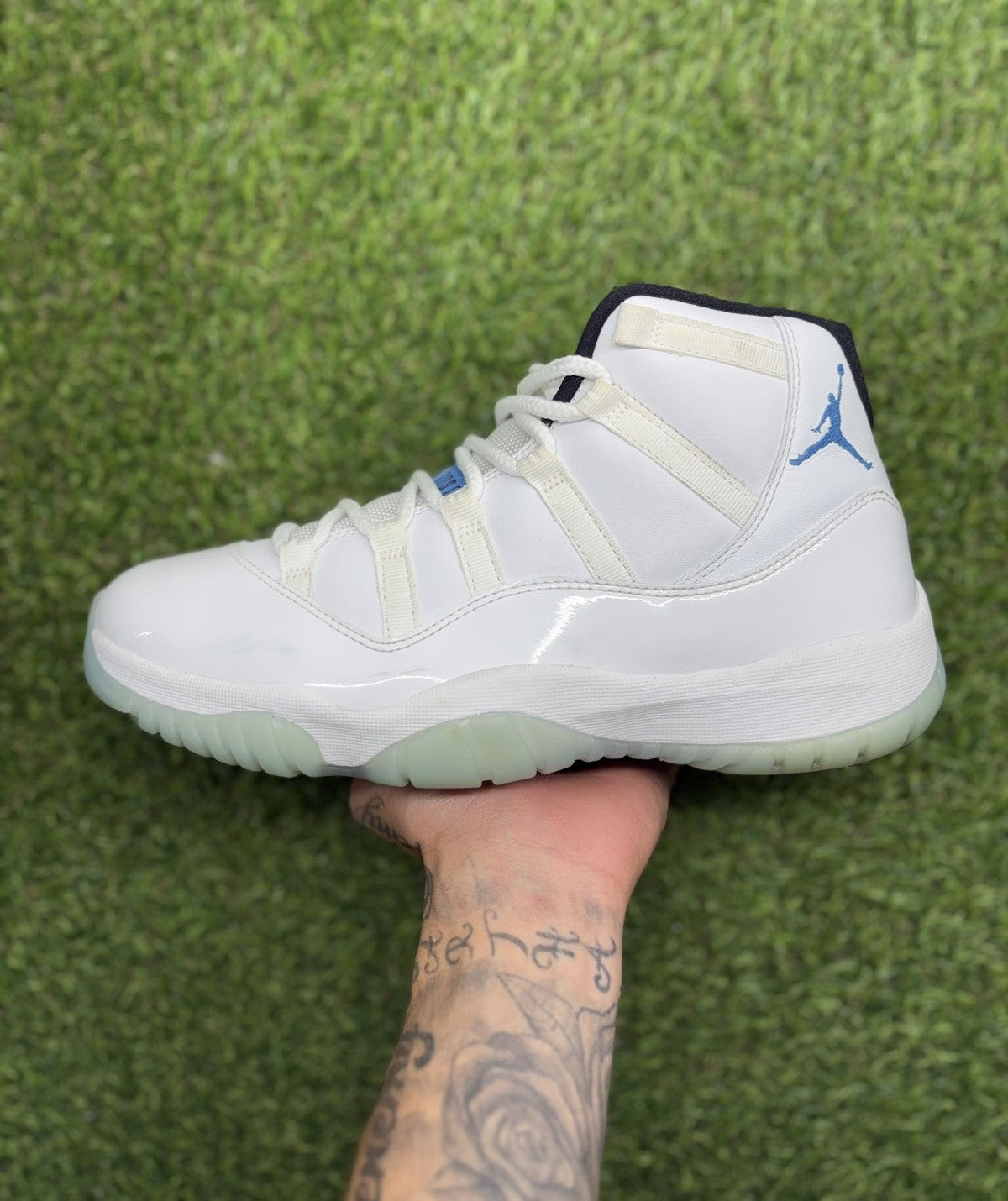 Size 9 - Air Jordan 11 Retro 2014 ' Legend Blue , Columbia ' | GREAT CONDITION!