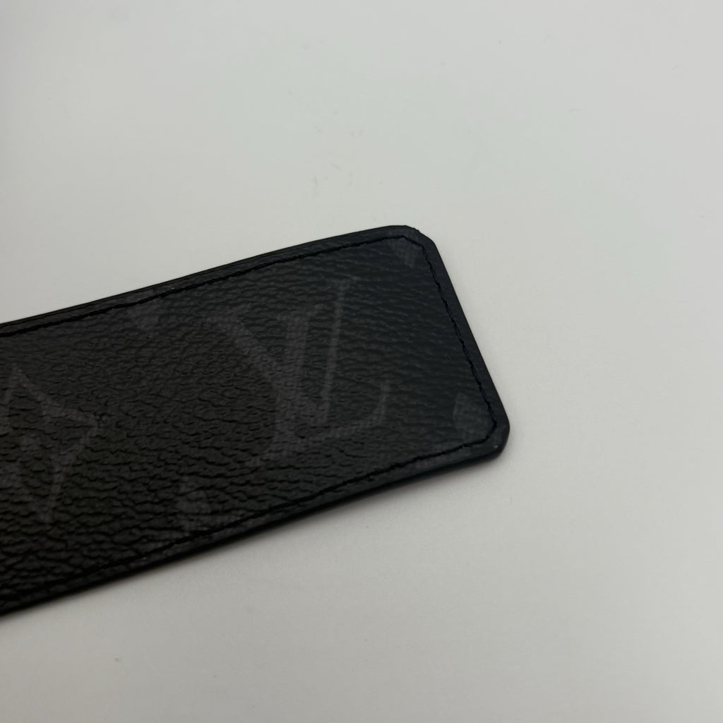 Louis Vuitton Monogram Eclipse Matte Black Belt | BRAND NEW!
