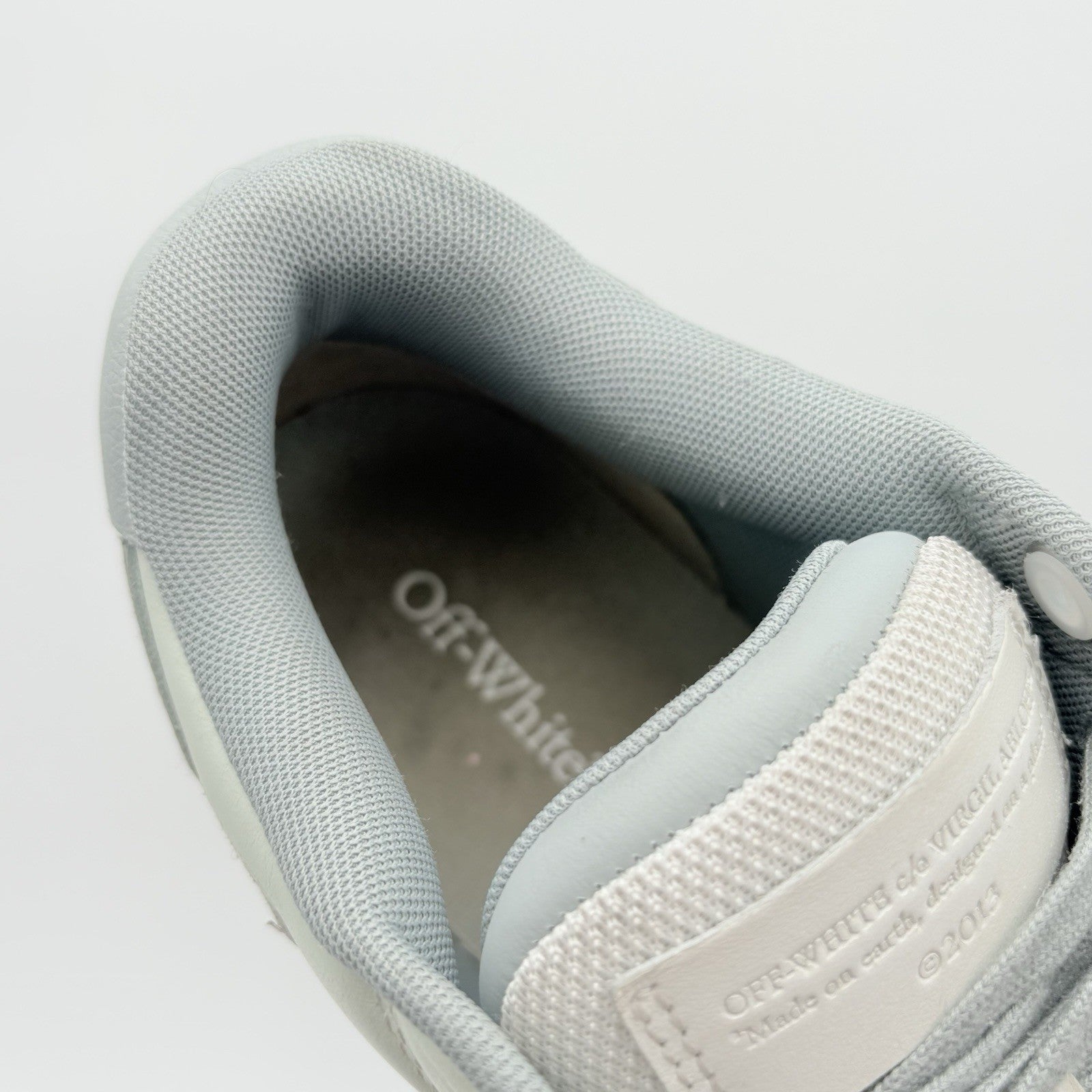 Size 41 (8 US) Off-White Out Of Office ' Mint Grey ' | GREAT CONDITION!