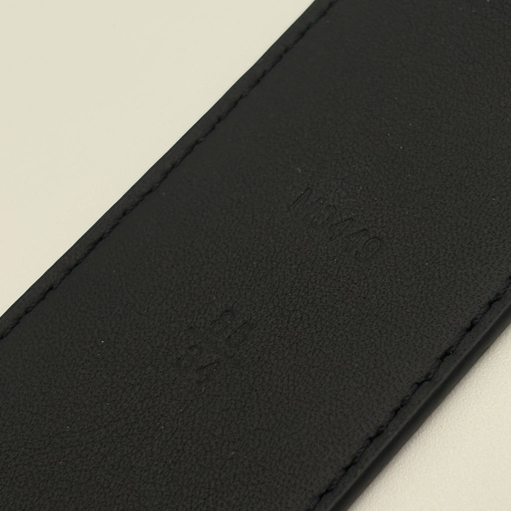 Louis Vuitton Monogram Eclipse Matte Black Belt | BRAND NEW!