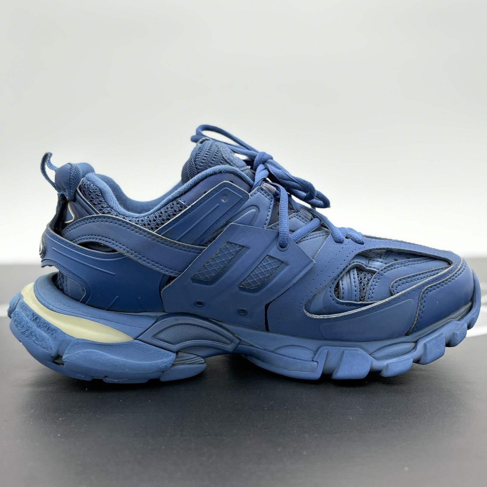 Size 41 (8 US) - Balenciaga Track LED Sneaker ' Navy '