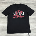 Size S - Amiri Snake Logo T-Shirt ' Black Red '