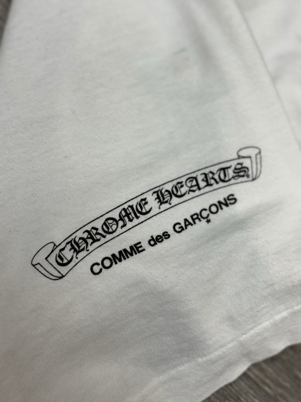 Size Medium - Chrome Hearts x Comme De Garcons T-Shirt ' White ' | RARE
