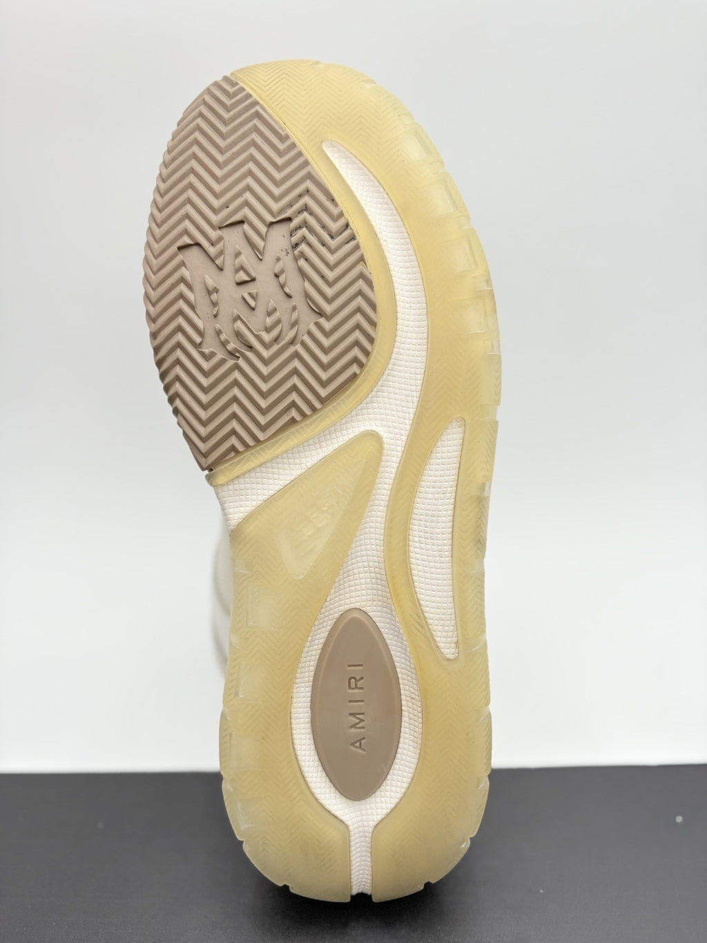 Size 44 (11 US) Amiri MA-1 ' White Brown ' | GOOD CONDITION!