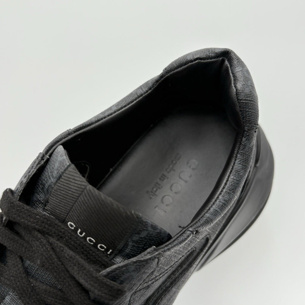Size 8.5 G (9 US) - Gucci Rhyton ' Monogram Black ' | ONLY WORN 1-3x !