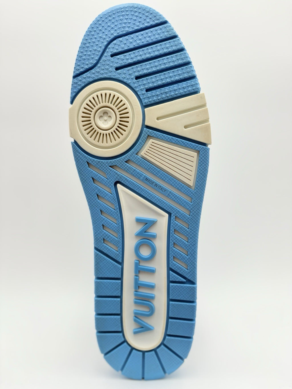Size 10 LV (11-11.5 US) Louis Vuitton Strap Trainer ' Blue ' | SUPER CLEAN!