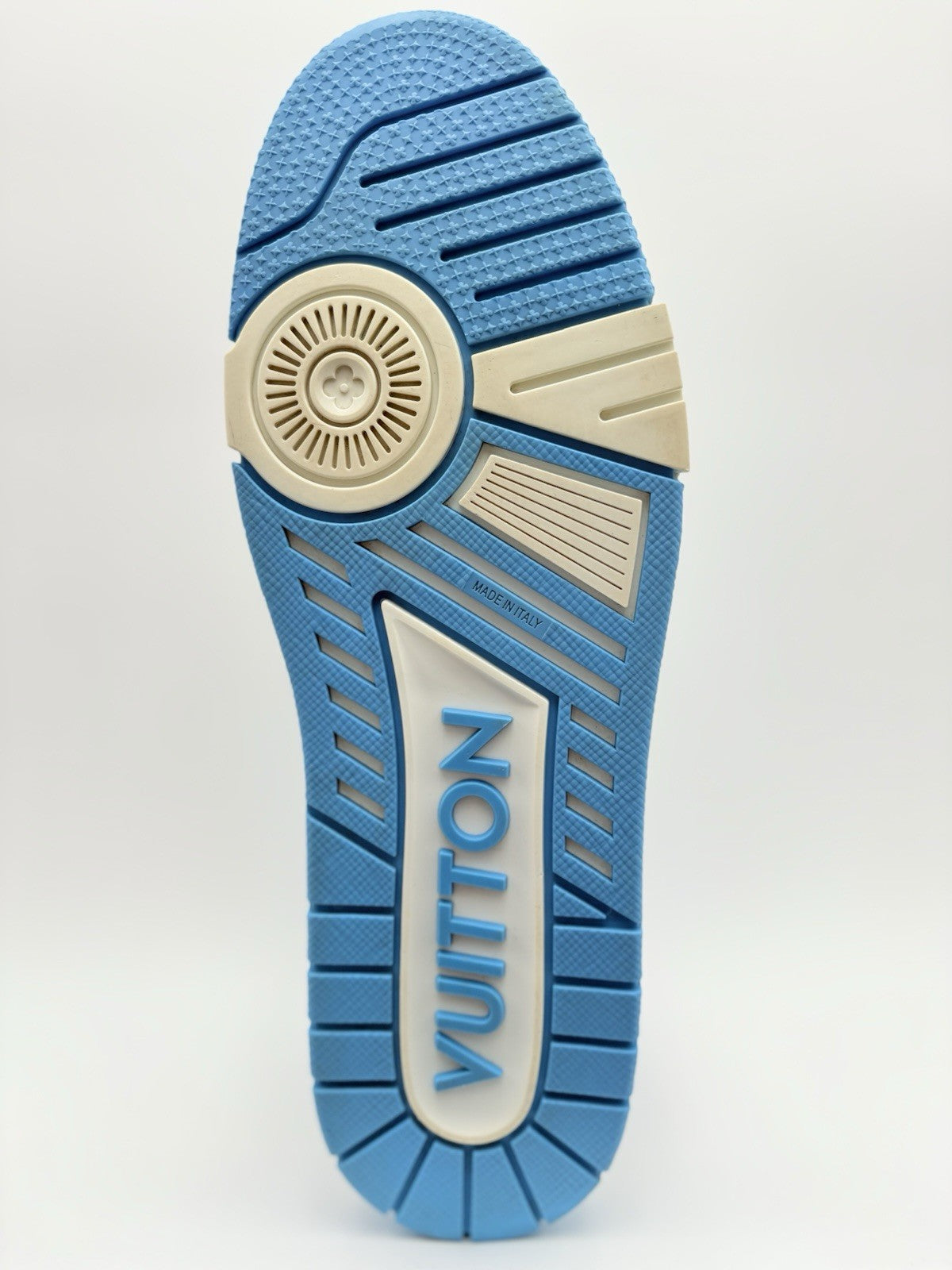 Size 10 LV (11-11.5 US) Louis Vuitton Strap Trainer ' Blue ' | SUPER CLEAN!