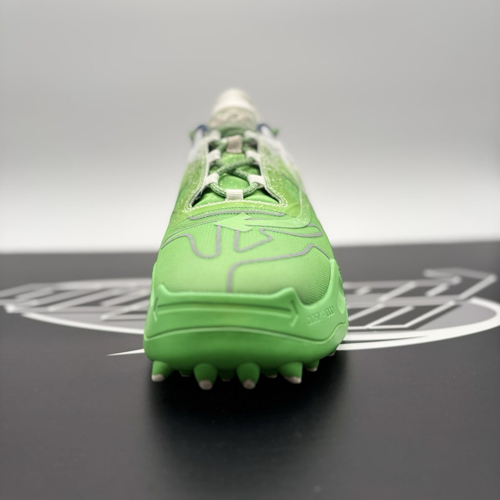 Size 45 (12 US) Off-White ODSY-1000 ' White, Green Spray Paint ' | GREAT!