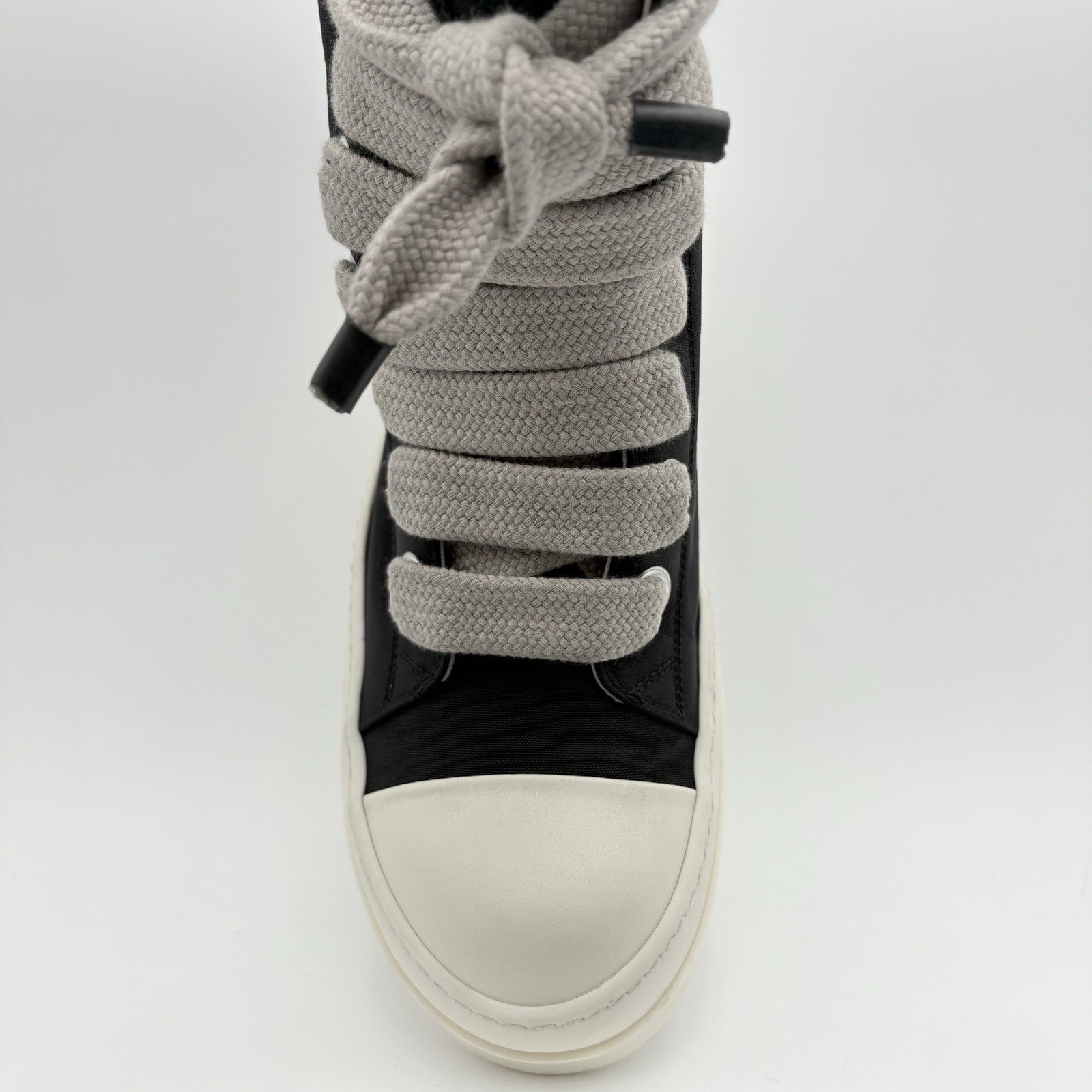 Size 46 (13 US) Rick Owens DRKSHDW Jumbo Lace Sneakers ' Black ' | GREAT COND!