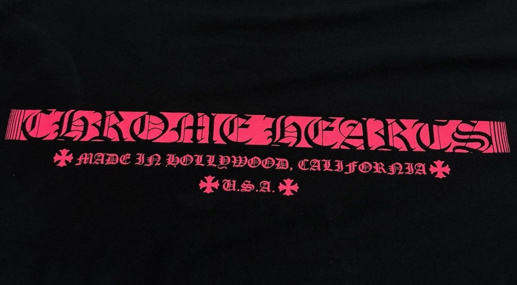 Size Large - Chrome Hearts Made In Hollywood Long Sleeve ' Black Pink ' | CLEAN!