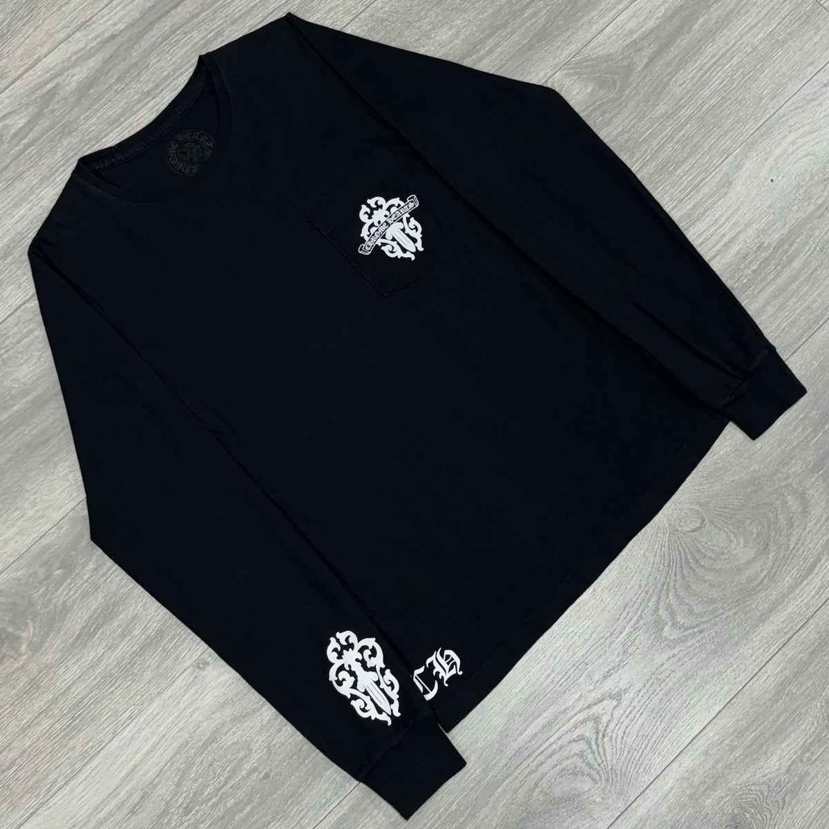 Dagger & Vine Spine Long Sleeve Black — photo 7