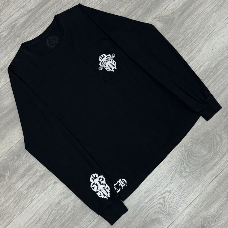 Dagger & Vine Spine Long Sleeve Black — photo 7
