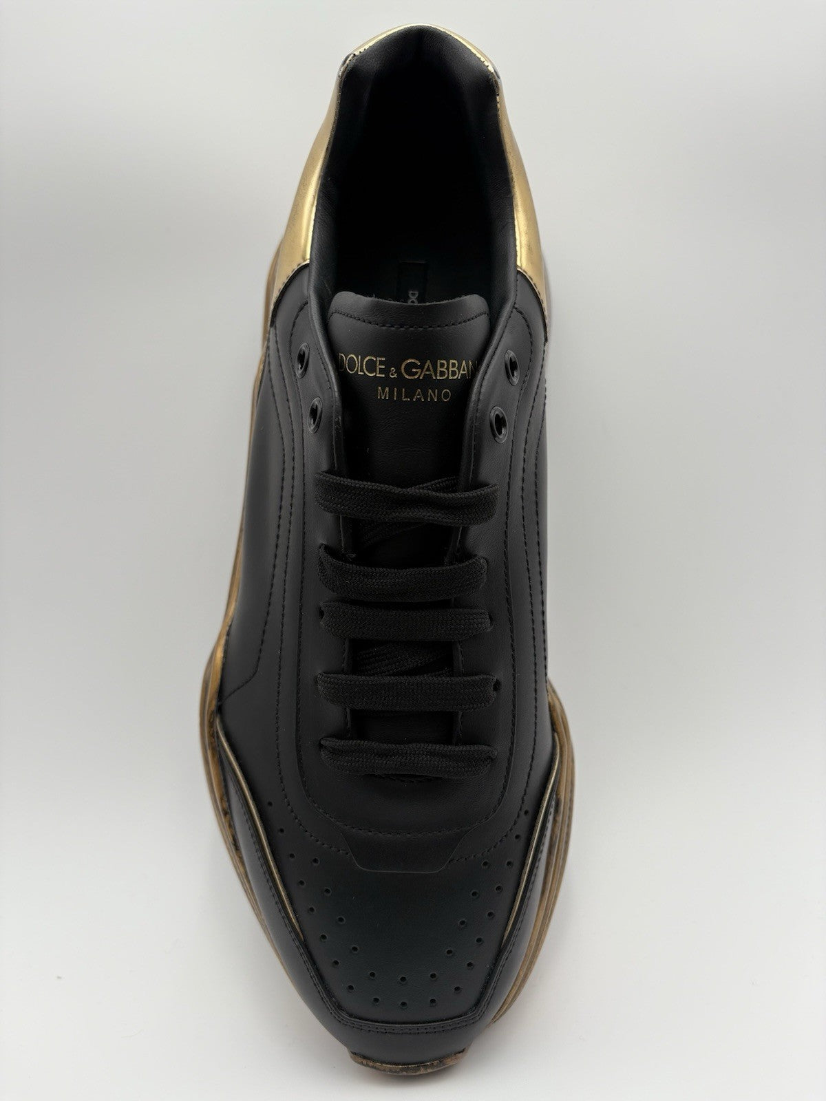 Size 10 UK (11 US) - Dolce Gabbana Daymaster ' Black Gold ' | EXCELLENT COND!