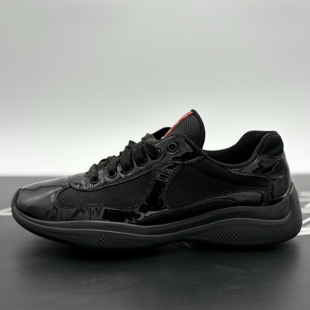 Size 7 UK (8 US) Prada Americas Cup ' Black ' | GOOD CONDITION!